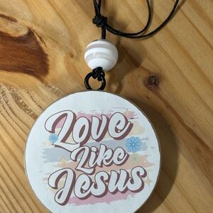 Love Like Jesus Car Freshie (Caramel Coffee Latte)
